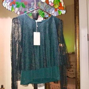 NWT ZARA Collection Lace Top